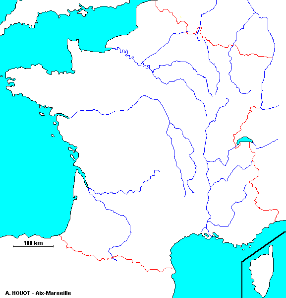 Carte des fleuves